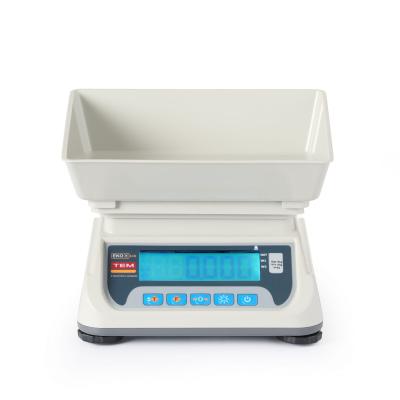 TEM TEKO+LCD15C-P1-B1 | Obchodní váha s LCD displejem s portem RS232 a legalizací, řada ECO+, TEM