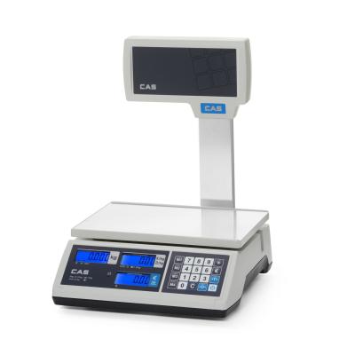 CAS 580479 | Počítací váhy (certifikované) se sloupem, 15 kg, CAS