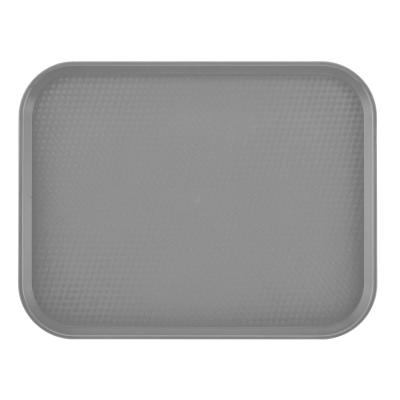 CAMBRO 1418FF107 | Polypropylenový tác fast food, velký, Cambro, šedý, Světle šedá