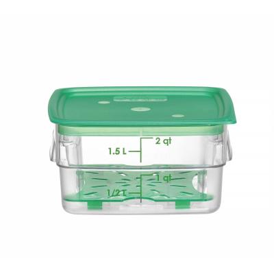 CAMBRO 2SFSPROCW135 | Nádoba na potraviny CamSquares Fresh Pro, Cambro, 1, 9L, Průhledná