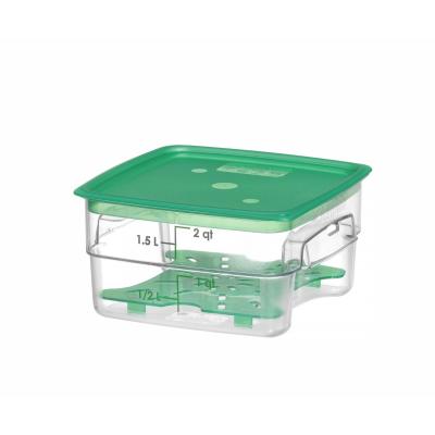 CAMBRO 2SFSPROCW135 | Nádoba na potraviny CamSquares Fresh Pro, Cambro, 1, 9L, Průhledná