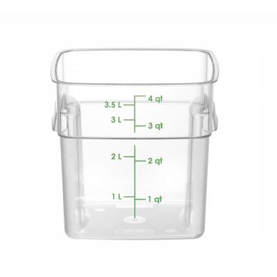 CAMBRO 4SFSPROCW135 | Nádoba na potraviny CamSquares Fresh Pro, Cambro, 3, 8L, Průhledná