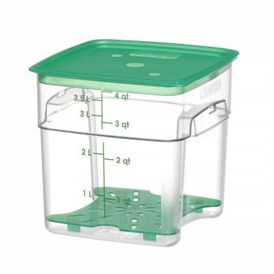 CAMBRO 4SFSPROCW135 | Nádoba na potraviny CamSquares Fresh Pro, Cambro, 3, 8L, Průhledná