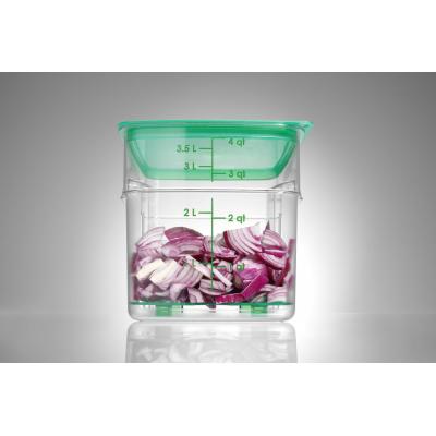 CAMBRO 4SFSPROCW135 | Nádoba na potraviny CamSquares Fresh Pro, Cambro, 3, 8L, Průhledná