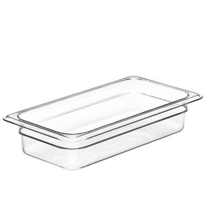 CAMBRO 32CW135 | Nádoba Camwear GN 1/3 z polykarbonátu, Cambro, GN 1/3, 2, 4L, Průhledná