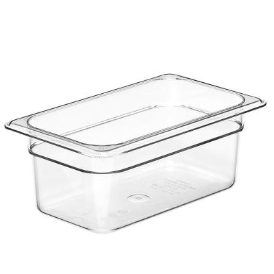 CAMBRO 44CW135 | Nádoba Camwear GN 1/4 z polykarbonátu, Cambro, GN 1/4, 2, 5L, Průhledná