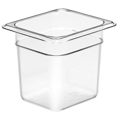 CAMBRO 66CW135 | Nádoba Camwear GN 1/6 z polykarbonátu, Cambro, GN 1/6, 2, 2L, Průhledná