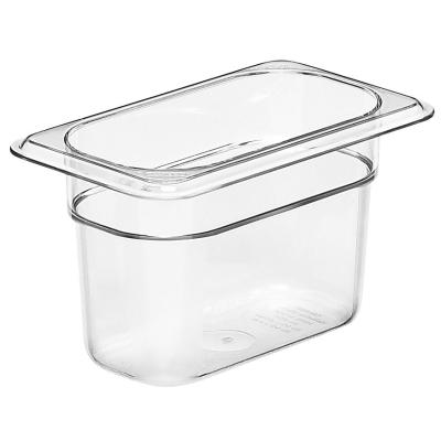 CAMBRO 94CW135 | Nádoba Camwear GN 1/9 z polykarbonátu, Cambro, GN 1/9, 0, 85L, Průhledná