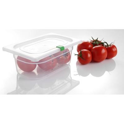 HENDI 880678 | Polypropylenové klipy HACCP pro kontejnery GN, HENDI, Zelená, 12 ks