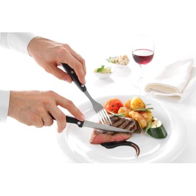 HENDI 781432 | Steakové vidličky, HENDI, Profi Line, Černá, 6 ks, (L)200mm