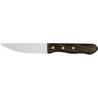 HENDI 841143 | Steakové nože, HENDI, Profi Line, s jemnými zoubky, dřevěná rukojeť WENGE