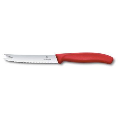 VICTORINOX 6.7861.C1 | Nůž na sýr a klobásy9, Victorinox, Červená, (L)219mm