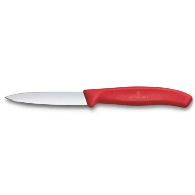 VICTORINOX 6.7601.C1 | Nůž na zeleninu, hladký, Victorinox, Červená, (L)190mm