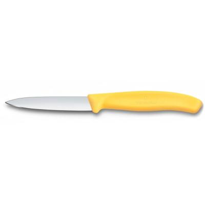 VICTORINOX 6.7608.C1 | Nůž na zeleninu, hladký, Victorinox, Žlutá, (L)190mm