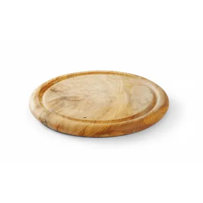 Servírovací deska z olivového dřeva, HENDI, 260x(H)25mm | 505397