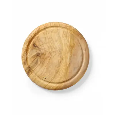 Servírovací deska z olivového dřeva, HENDI, 260x(H)25mm | 505397