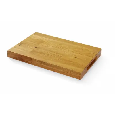 Dubová servírovací deska, HENDI, 420x280x(H)40mm | 505489