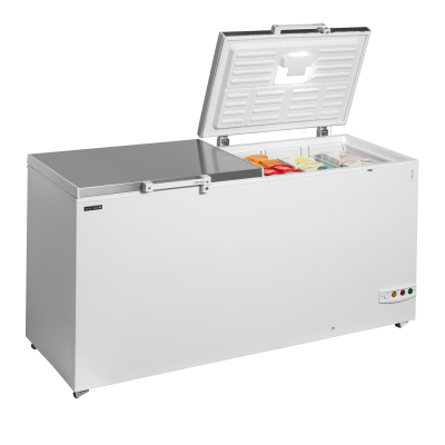 TEFCOLD 72451 | Mraznička na zmrzlinu plné víko, nerez | FR606S SL
