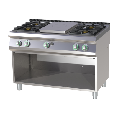 RM Gastro STPS 7120 G | Sporák tálový plynový s podestavbou