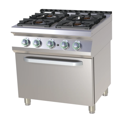 RM Gastro SPT 780/21 G | Sporák plynový s plynovou troubou