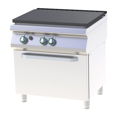 RM Gastro STT 780/21 GE | Sporák plynový tálový s elektrickou statickou troubou