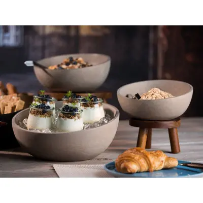 Betonová mísa, APS, 1,7L, 260x(H)130mm | 566275