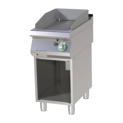 RM Gastro FTR 740 G | Grilovací deska rýhovaná s podestavbou