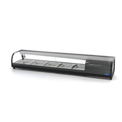 MAXIMA 09400866 | Sushi and Tapas Display -132L - incl 5 x 1/2 GN - Tabletop