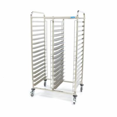 MAXIMA 09300549 | Vozík na podnosy Bakerynorm - vhodný pro 32 podnosů - 60 x 40 cm