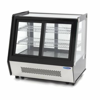 MAXIMA 09400847 | Chladnička s vitrínou 71 cm - 125 l