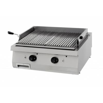 MAXIMA 09398000 | Gril na lávový kámen - plynový - dvojitá jednotka - hloubka 70 cm