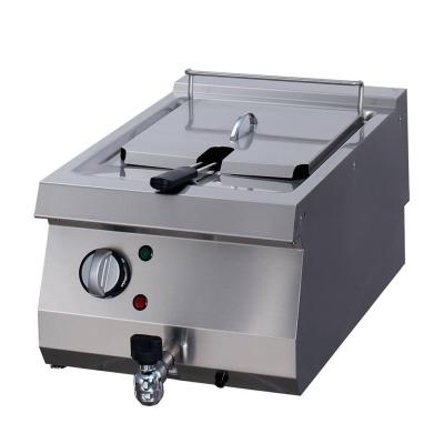 MAXIMA 09395000 | Fritéza pro vysoké zatížení - 1 x 12 l - elektrická - s vypouštěcím kohoutem - hloubka 70 cm