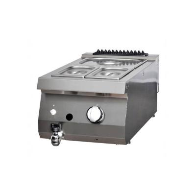 MAXIMA 09395005 | Bain Marie pro vysoké zatížení - jednoplášťová jednotka - hloubka 70 cm - Plynová