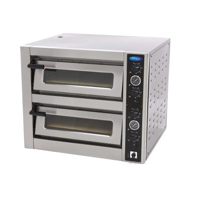 MAXIMA 09370030 | Dvoupatrová trouba na pizzu - pro 4 x 30 cm