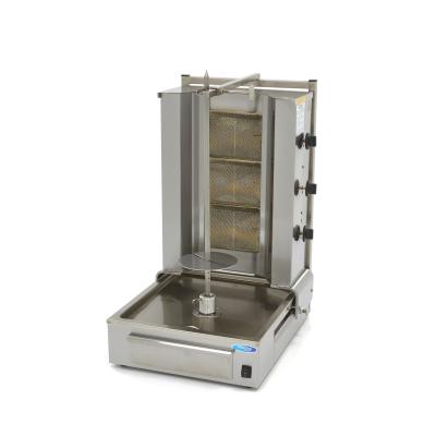 MAXIMA 09370210 | Plynový gril na kebab - 3 hořáky - 40 kg masa