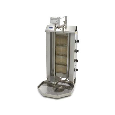 MAXIMA 09370230 | Plynový gril na kebab - 4 hořáky - 50 kg masa