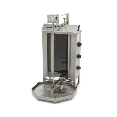 MAXIMA 09370265 | Elektrický gril na kebab - 3 hořáky - 30 kg masa