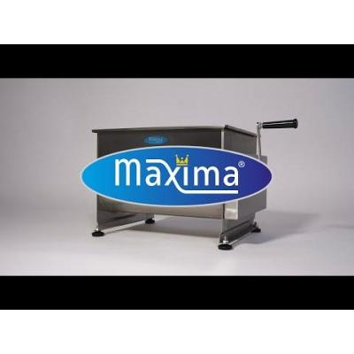 MAXIMA 09368000 | Míchačka na maso 30 l - ruční - dvojitá náprava - 25 kg masa