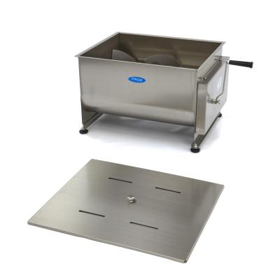 MAXIMA 09368003 | Míchačka na maso 60 l - ruční - dvojitá náprava - 45 kg masa