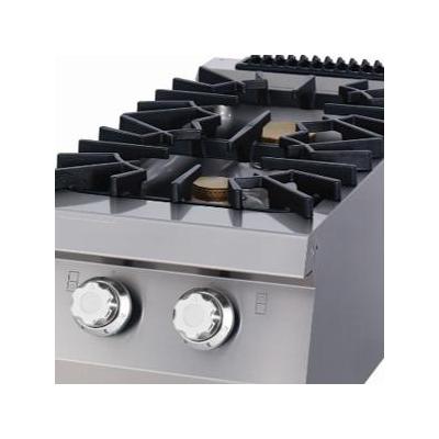 MAXIMA 09398515 | Sporák Premium - 2 hořáky - plynový - jednoplotýnkový - hloubka 90 cm