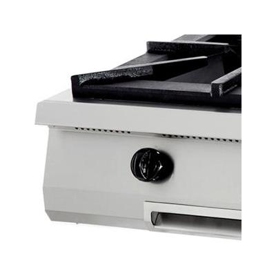 MAXIMA 09398518 | Sporák Premium - 1 hořák - plynový - dvouplotýnkový - hloubka 90 cm