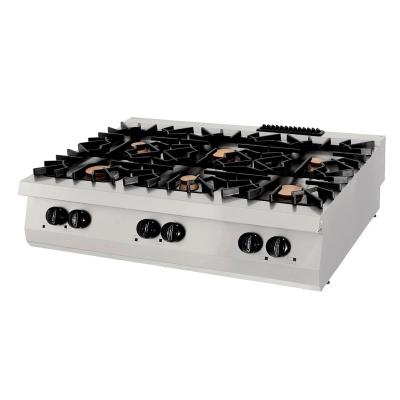 MAXIMA 09398519 | Sporák Premium - 6 hořáků - plynový - tříplotýnkový