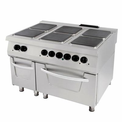 MAXIMA 09398526 | Sporák Premium - 6 hořáků - elektrický - tříplotýnkový - s troubou - hloubka 90 cm