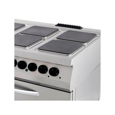 MAXIMA 09398527 | Sporák Premium - 6 hořáků - elektrický - tříplotýnkový - s širokou troubou - hloubka 90 cm