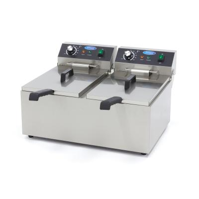 MAXIMA 09365227 | Fritéza 2 x 11 l - dvojitý koš
