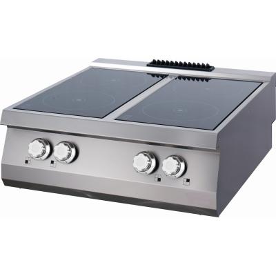 MAXIMA 09398561 | Infračervený sporák Premium - 4 hořáky - elektrický - dvojitá jednotka - hloubka 90 cm