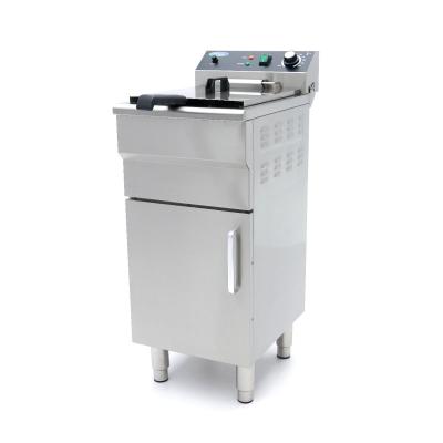 MAXIMA 09365157 | Fritéza - 16 l - 1 koš - s vypouštěcím kohoutem a stojanem - 230 V