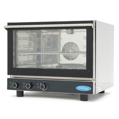 MAXIMA 08500202 | Kombinovaná parní Trouba - vhodná pro 4 Zásobníky (1/1 GN / 60 x 40 cm) - Analogová - 400V
