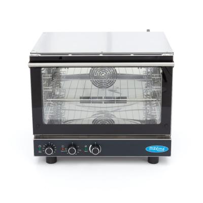 MAXIMA 08500202 | Kombinovaná parní Trouba - vhodná pro 4 Zásobníky (1/1 GN / 60 x 40 cm) - Analogová - 400V