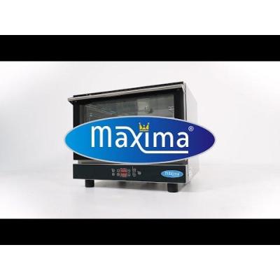 MAXIMA 08500204 | Kombinovaná parní Trouba - vhodná pro 5 Zásobníky (1/1 GN / 60 x 40 cm) - Digitální Displej - 400V